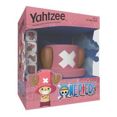 Imagem de YAHTZEE: One Piece - Chopper Edition, Collectible Tony Tony Chopper Hat Dice Cup, Classic Dice Rolling Game Based on The Anime Series, Family Game Night Fun, Official Toei Animation Merchandise