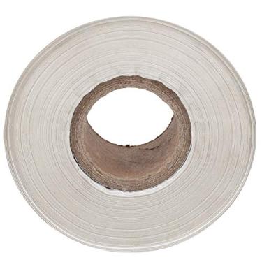 Imagem de RiToEasysports Papel Laminado de Estampagem a Quente para Decoração, Papel Bronzeador de Folha de Ouro Com 3 Cm de Largura, Embalagem de Alimentos de 120 Metros, plástico] (Branco)