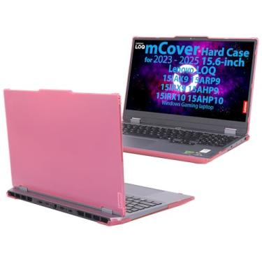 Imagem de mCover Capa compatível apenas com computadores Windows Lenovo LOQ 15IAX9 15ARP9 15IRX9 15IRX9 15AHP9 15IRX9 15IRX10 15AHP10 Series (NÃO é compatível com outros modelos Lenovo) - Rosa