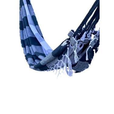 Imagem de REDE DE DESCANSO CASAL GRANDE(Xadrez lilás com preto)