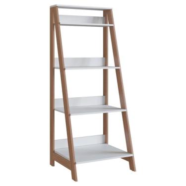Imagem de Estante Multiuso 4 Prateleiras B81 Branco Montana Novam Branco Montana