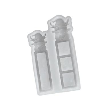 Imagem de KiBcsLic Modelo de vela de Natal para fabricação de velas artesanais, presente faça você mesmo, decoração natalina para casa, enfeite de Natal para cera, Cervo