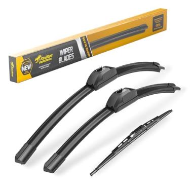 Imagem de RaidBee Palheta De Limpador Para-Brisa Silicone, 3 Palhetas Silenciosas Reposição Automotivas Para Lexus Rx350 2010-2015, Gancho Dianteiro E Traseiro 26" + 20" 16-1