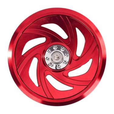 Imagem de Generic Protetor de ventoinha de refrigeração do motor, substituição de alto desempenho, profissional, leve, protetor lateral do motor, Vermelho