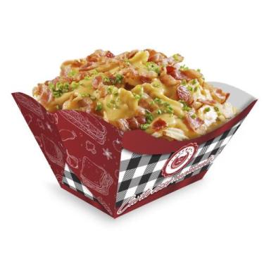 Imagem de Embalagem Bandeja Multiuso e Nachos P Xadrez 300un - Pdv Print