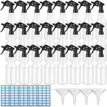 Imagem de Frasco de spray Zubebe 1000mL de plástico HDPE, pacote com 24 unidades