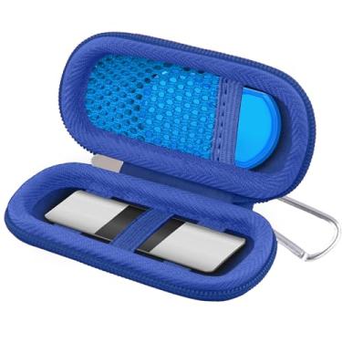 Imagem de Khanka Capa rígida de substituição para AliveCor Kardia Mobile ECG/KardiaMobile 6L EKG (azul)