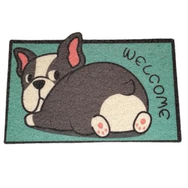 Imagem de Tapete Capacho Vinil Pet Friendys 60cm x 40cm Antiderrapante (Dog5)