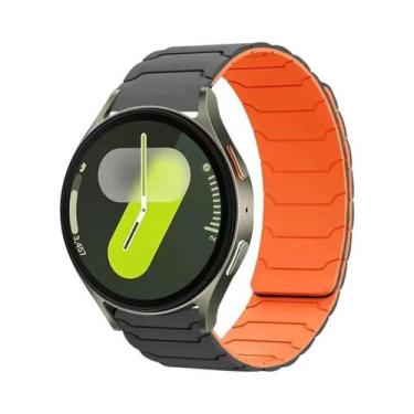 Imagem de Pulseira Magnética De Silicone De 20mm 22mm 18mm Para Samsung Galaxy W