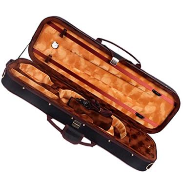 Imagem de Estojo De Violino De Tecido Oxford Leve, Resistente Ao Desgaste E Compressivo, Com Trava E Higrômetro Tamanho Completo Estojo de Violino (Color : 3/4)