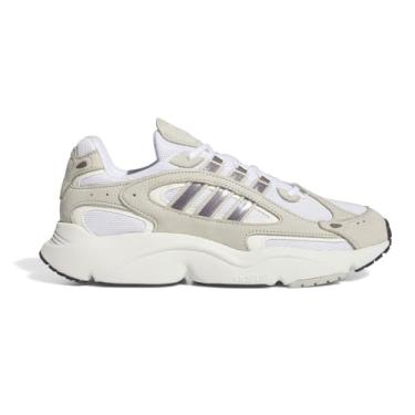 Imagem de adidas Tênis masculino Swift Run, Revestimento branco/Earth Strata/Putty Grey/Calçado preto/Strata Terra/Cinza Mass, 44