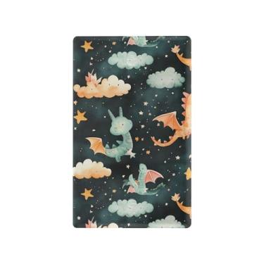 Imagem de SEHANY Capa de parede de tomada dupla de dinossauro engraçado, tamanho padrão e à prova de calor, placas decorativas para decoração de escritório doméstico (11,5 cm x 7 cm)