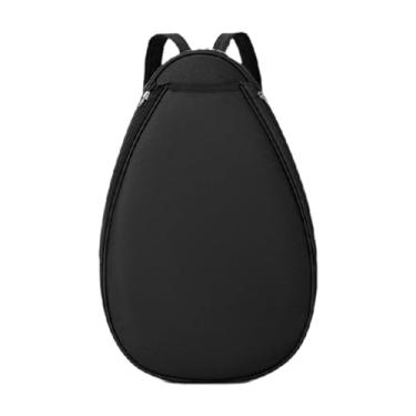 Imagem de Vaveren Mochila para tênis, badminton e outros esportes. Bolsa leve e prática para transportar raquetes de tênis badminton, ideal para homens mulheres, Preto