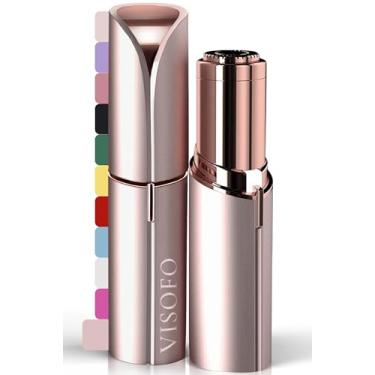 Imagem de Remoção de pelos faciais para mulheres | Dispositivo elétrico de barbear, ferramentas de remoção de dermaplaning de bigode pequeno, pinças, depilador, aparador facial, barbeadores, aparelhos de beleza (Andaluza)