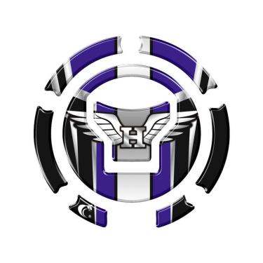 Imagem de Adesivo Bocal Cb Twister Cg Titan / Fan / Start 160 +2018 Asa Azul Cor Azul