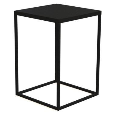 Imagem de Mesa Lateral G Cube Preto - Artesano