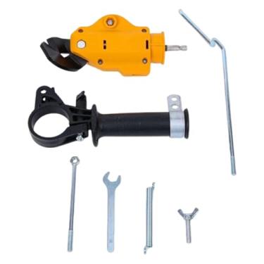 Imagem de ShengQuanHao Tesoura Elétrica para Chapas Metálicas com Furadeira Acoplada – Fácil de Usar – para Corte de Painéis – Portátil, de Alta Qualidade, com Acessórios Pa, com Alça, Tamanho real