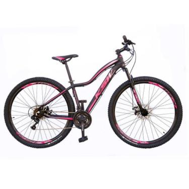 Imagem de Bicicleta Aro 29 Feminina Aluminio 21 Marchas Freio a Disco - KSW, 17,