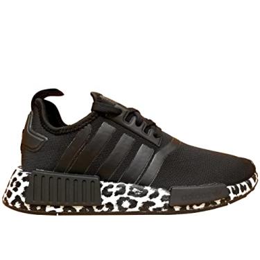 Imagem de adidas Tênis feminino NMD R1, Leopardo preto, 36