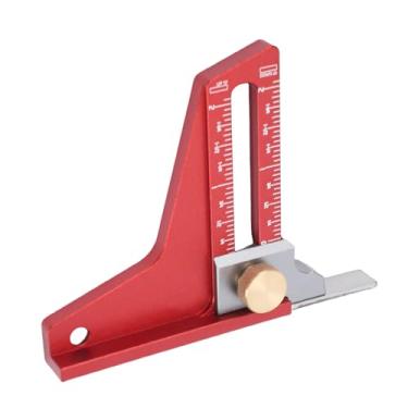 Imagem de Dpofirs Medidor de de Serra de Mesa, Ajuste Fino Preciso para Carpintaria, Conjunto de Ferramentas de Melhoria da Casa Com ímã (0-2 pol.)