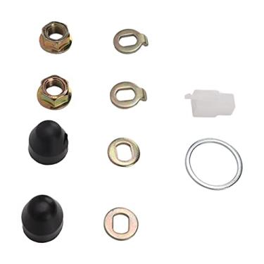 Imagem de Generic Kit de Porcas de Motor de Cubo de Bicicleta Elétrica de Aço Peça de Substituição Durável para a Maioria das Scooters de Bicicletas, Kit de Arruela de Porcas M14 para Motores de 500w-5000w