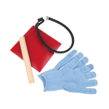 Imagem de Dynwave Kit de corte para raquete de tênis de mesa com design em arco, ferramenta para aparar a borda da raquete, proteção contra rasgos e reparos.