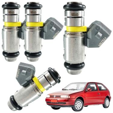 Imagem de Kit Com 4 Bicos Injetores Gol 2.0 Gasolina 1997 1998 1999 2000 Em Diante - 50100702, IWP024