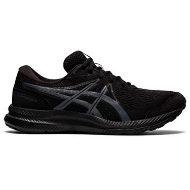 Imagem de ASICS Men's Gel-Contend 7 (4E) Running Shoes, 9.5XW, Black/Carrier Grey