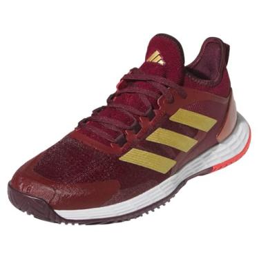 Imagem de adidas Tênis masculino Adizero Ubersonic 4.1, Team Collegiate Borgonha/Branco/Team Maroon 2, 44