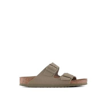 Imagem de Birkenstock Sandália feminina Arizona - estreita, Cáqui desbotado, 13 AU