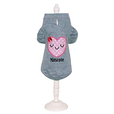 Imagem de Casaco Coração Para Cães P Mascote Pet