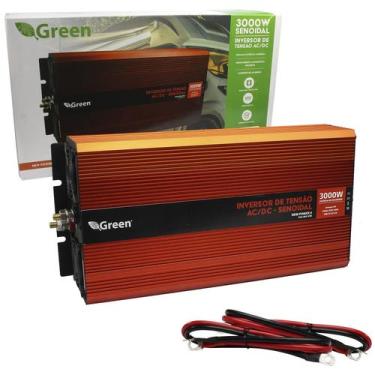 Imagem de Inversor Off Grid Solar 12V - Senoidal 3000W 3 Anos Garantia - Green