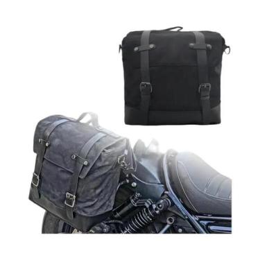 Imagem de Bolsa Lateral Universal Impermeável Para Motocicleta, Bolsa Traseira R
