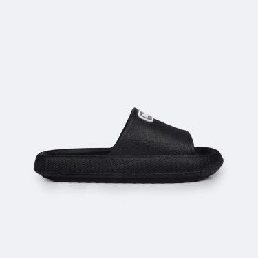 Imagem de Chinelo Slide Nuvem Infantil Pampili Mini Puff Preto 677.006-Feminino