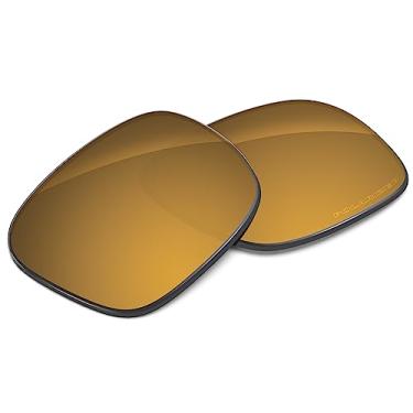 Imagem de Tintart Lentes de substituição de desempenho compatíveis com RayBan Meta Wayfarer RW4006 50 mm policarbonato AI Glasses-Tungsten Gold, proteção UV, transição, resistente a arranhões