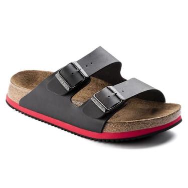 Imagem de Birkenstock Sandálias Arizona da Birko-Flor em Preto 42 EU / 11-11,5 Mulheres / 9-9,5 Homens
