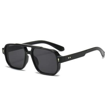 Imagem de Óculos de Sol UV400 - Lentes Ocean com Ponte Dupla e Rebites para Homens e Mulheres, Ideais para Esportes ao Ar Livre, Corrida e Ciclismo, 01