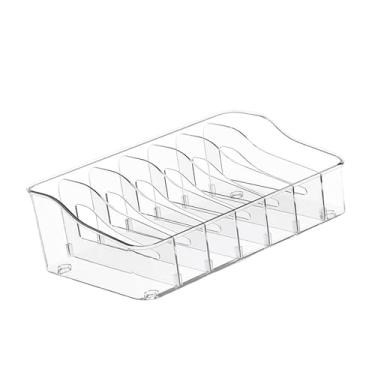 Imagem de Kokiya Organizador de Extensão de Cílios, Expositor de Ferramentas de Beleza com Vários Compartimentos, Organizador de Armazenamento para Extensão de Cílios