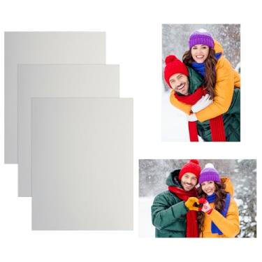 Imagem de PATIKIL 3 peças em branco de sublimação de 20 x 30,5 cm, impressão de placa de foto de metal de sublimação de alumínio, decoração de casa, decoração de casa, para decoração de casa, decoração de