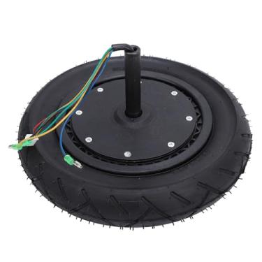 Imagem de Generic Motor de Cubo de Scooter de 10 Polegadas, Roda de Motor DC Sem Escova, Liga de Alumínio Leve e Eficiente de Baixo Ruído, à Prova de Desgaste para Scooter Elétrica de