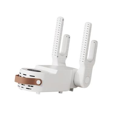 Imagem de YIJU Secador de sapatos elétrico com temporizador, controle por toque, soprador de calor multifuncional, aquecedor para secar sapatos e botas de esqui, Branco