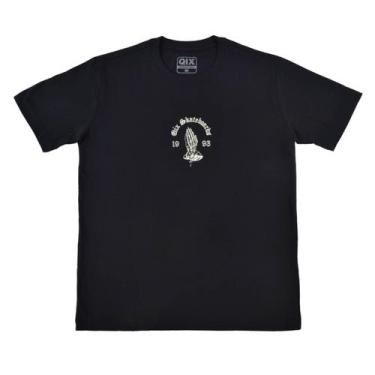 Imagem de CAMISETA QIX SKULL SKATEBOARD Cor:PretoTamanho:G2, Preto, G2