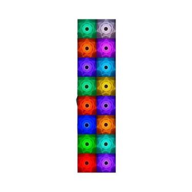 Imagem de Lâmpada De Cristal RGB Em 16 Cores Com Toque USB LED Para Decoração De