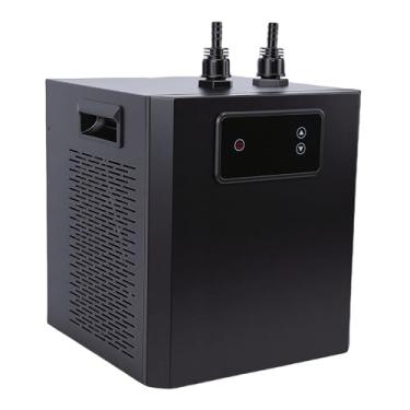 Imagem de Zhjvihx Resfriador de água de Banho de Gelo de 1/3 Cavalo- para Banheiras de Mergulho Frio, de Resfriamento de Resfriador de água de Banheira Com Painel LCD de Controle Remoto, para Uso (plugue da