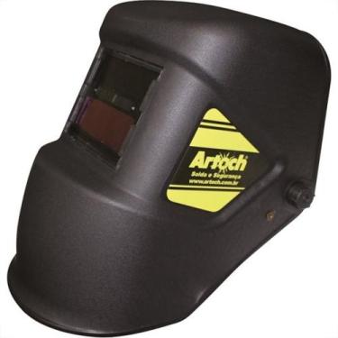 Imagem de Mascara Solda Artoch Visor Escuro Regulavel 2401 7176C