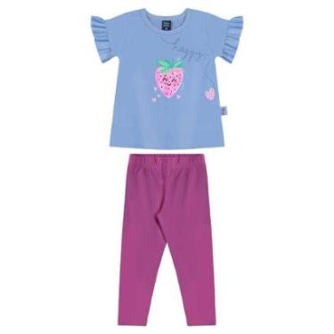 Imagem de Conjunto Blusa e Legging Menina Bee Loop-Feminino