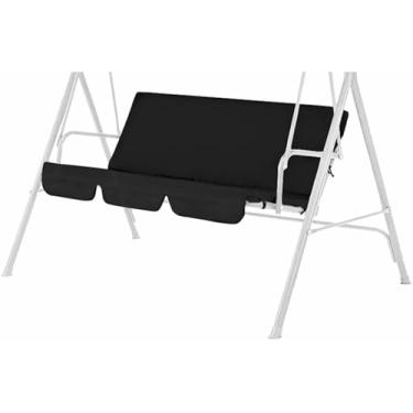 Imagem de Capas de substituição para almofadas de balanço de varanda (2/3 lugares), capa de substituição para cobertura.