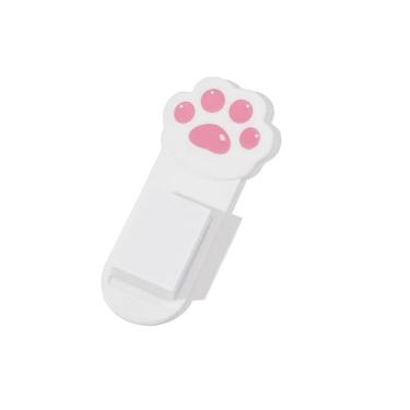 Imagem de 1 peça de elevador de tampa de vaso sanitário criativo em forma de garra de gato alça de vaso sanitário conveniente abridor de concha banheiro suprimentos para casa de banho