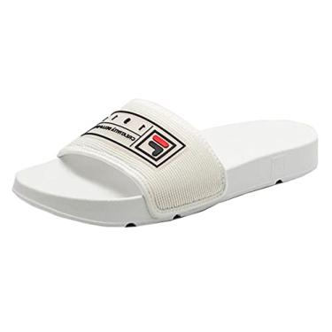Imagem de Chinelo Fila Drifter Mesh, Feminino Branco/Marinho/Vermelho 36