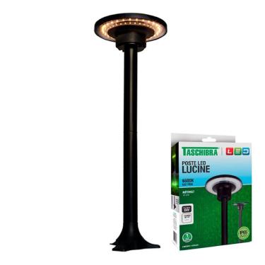 Imagem de Luminária Poste Jardim Taschibra Lucine 6W 6500K Led Preto